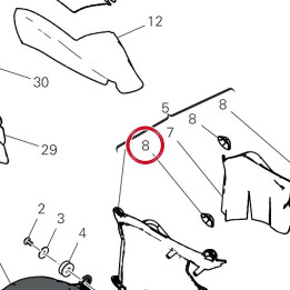 Reflechissant la chaleur — réf. 96415831A | Ducati Store