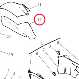 Reflechissant la chaleur — réf. 96415811A | Ducati Store
