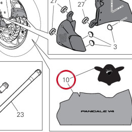 Bache couvre moto Panigale — réf. 91910921AA | Ducati Store
