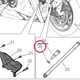 Rondelle 85250081A — réf. 85250081A | Ducati Store