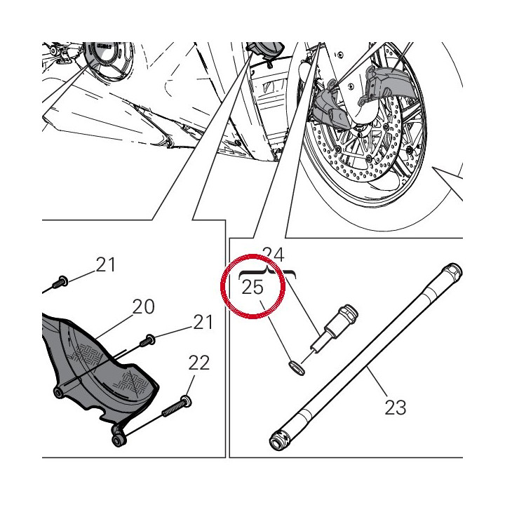 Rondelle 85250081A — réf. 85250081A | Ducati Store