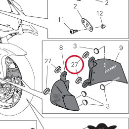 Entretoise 71316541A — réf. 71316541A | Ducati Store