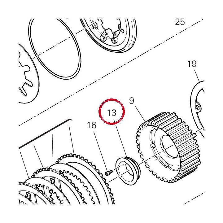 Douille 71117321B — réf. 71117321B | Ducati Store