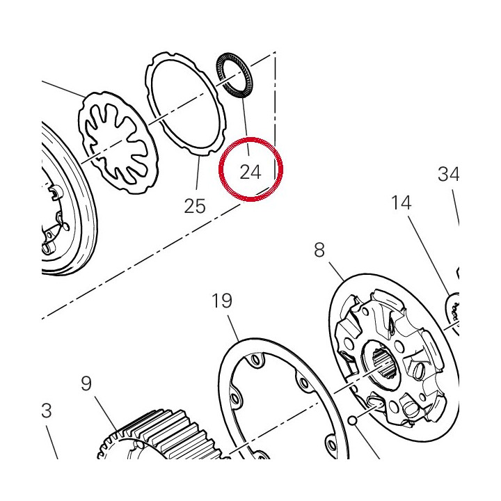 Bague 85214551A — réf. 85214551A | Ducati Store