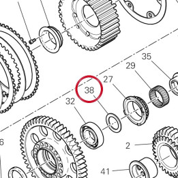 Entretoise 7131D631B — réf. 7131D631B | Ducati Store