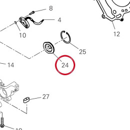 Entretoise 7131F691A — réf. 7131F691A | Ducati Store