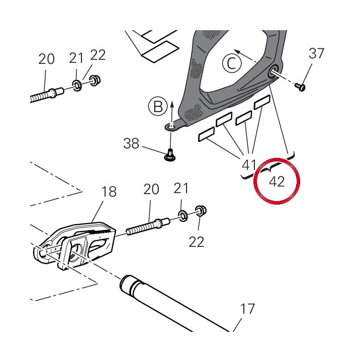 Couvercle gauche carbone — réf. 460PP531AA | Ducati Store