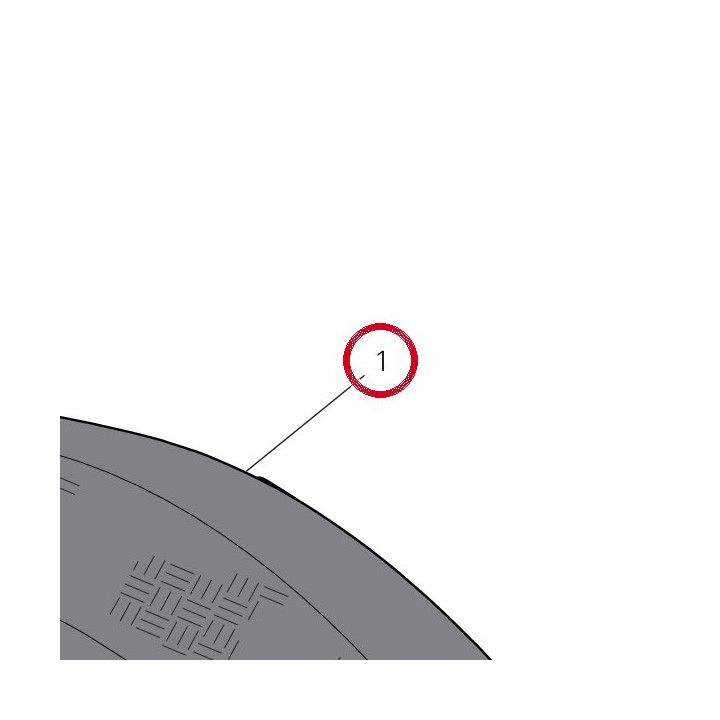 Garde-Boue avant 56417131AA — réf. 56417131AA | Ducati Store
