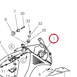 Protection radiateur — réf. 48414211AA | Ducati Store
