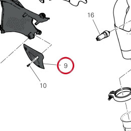 Cover cavi parac bancata — réf. 4601P481AA | Ducati Store