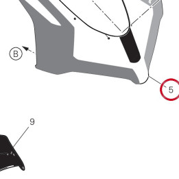Capot avant 4801I771AA — réf. 4801I771AA | Ducati Store