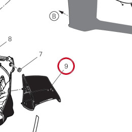 Ala sinistra 4801I801AA — réf. 4801I801AA | Ducati Store