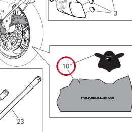 Bache couvre moto — réf. 91910891AA | Ducati Store