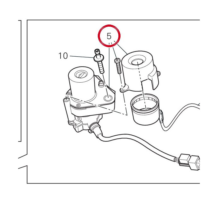 Commutateur À clé tricolore — réf. 65220511A | Ducati Store