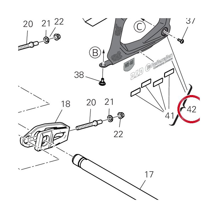 Couvercle gauche carbone — réf. 460PP601AA | Ducati Store