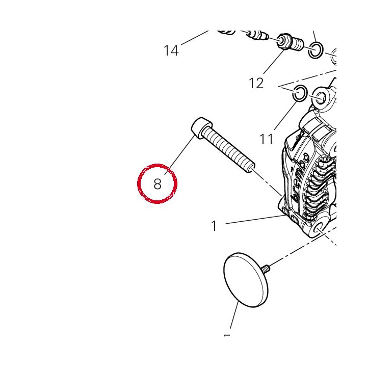 Vis 7791D981AA — réf. 7791D981AA | Ducati Store