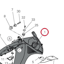 Protection radiateur — réf. 48414331AA | Ducati Store