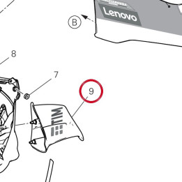 Ala sinistra 4801I881AA — réf. 4801I881AA | Ducati Store