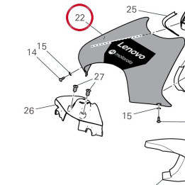 Cache réservoir 4801I861AA — réf. 4801I861AA | Ducati Store
