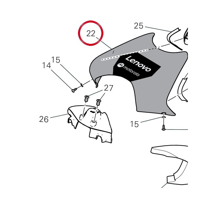 Cache réservoir 4801I861AA — réf. 4801I861AA | Ducati Store
