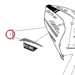 Queue de carénage — réf. 482PI801AA | Ducati Store