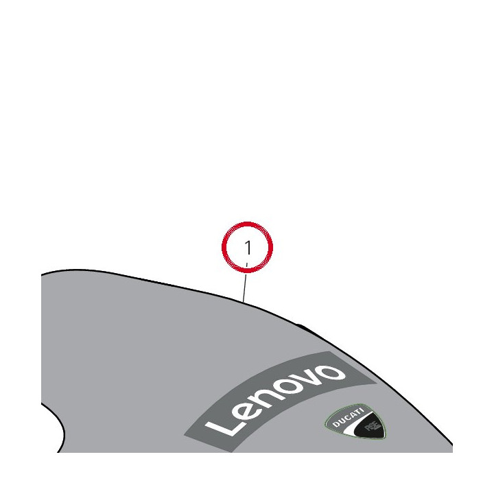 Garde-Boue avant 56411831AA — réf. 56411831AA | Ducati Store