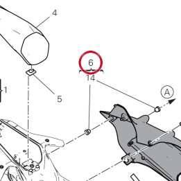 Panneau lateral gauche — réf. 48213021AA | Ducati Store
