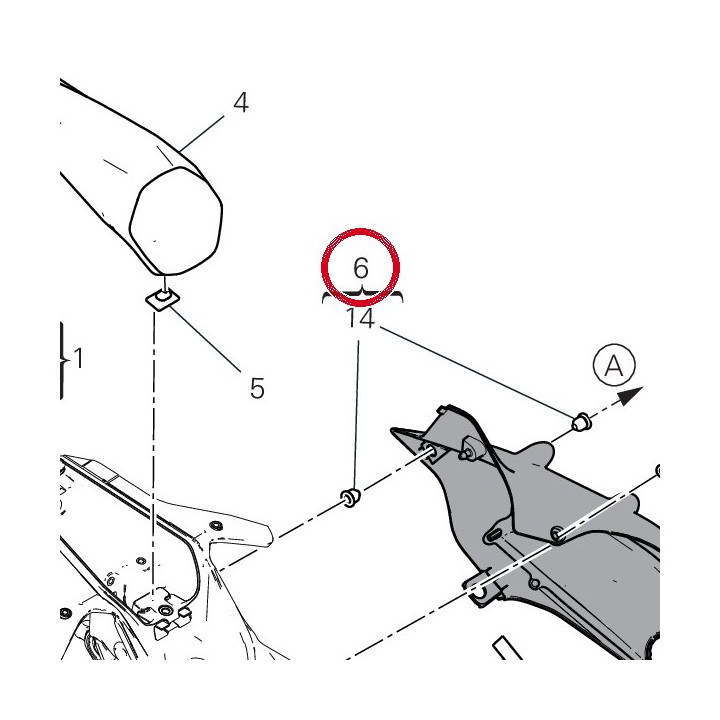 Panneau lateral gauche — réf. 48213021AA | Ducati Store