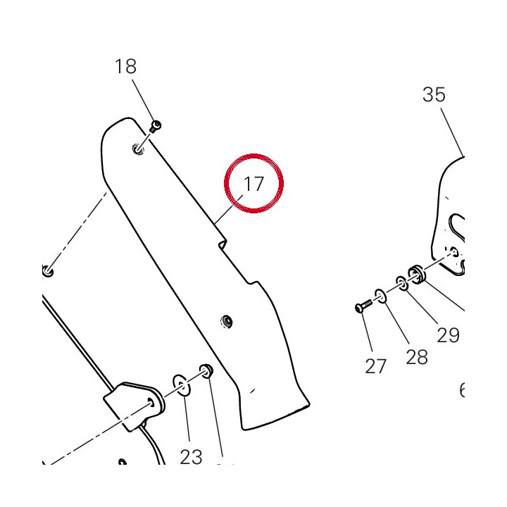 Pare-Chaleur 46111991A — réf. 46111991A | Ducati Store