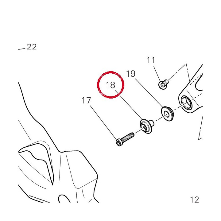 Douille 71314361AB — réf. 71314361AB | Ducati Store