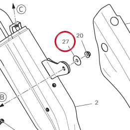 Rondelle 85212901A — réf. 85212901A | Ducati Store