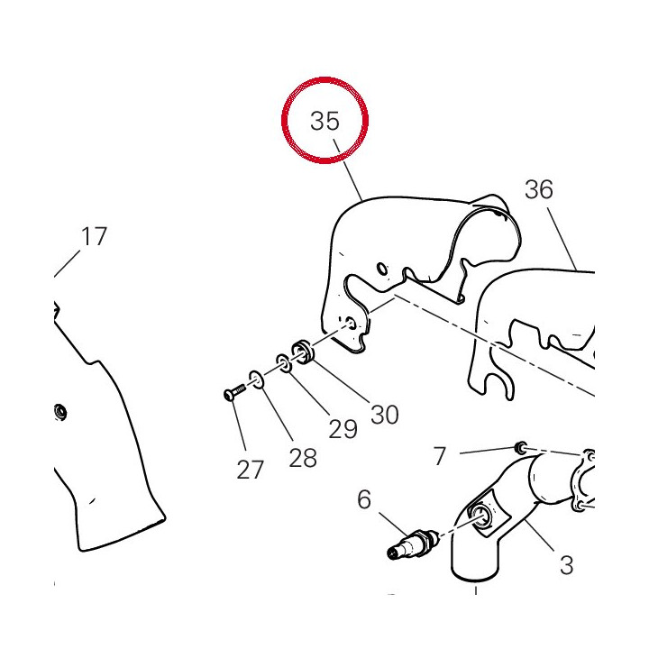 Pare-Chaleur culasse — réf. 46111931A | Ducati Store