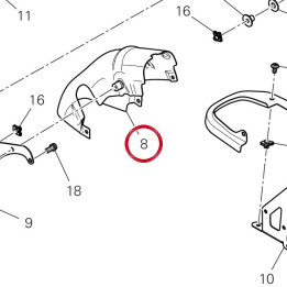 Pare-Chaleur culasse — réf. 46111941A | Ducati Store