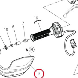 Protege-Main droite — réf. 4601H922A | Ducati Store