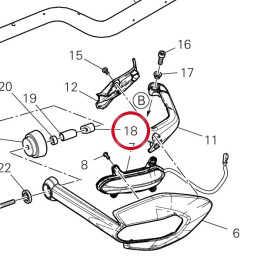 Entretoise 71111301A — réf. 71111301A | Ducati Store