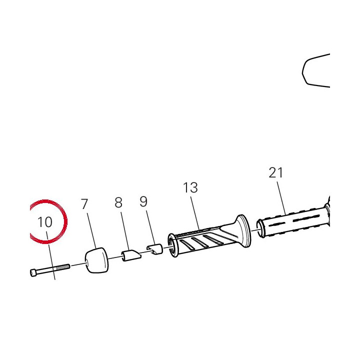 Vis tcei M6X55 uni5931 8,8 — réf. 77150763B | Ducati Store
