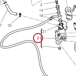 Maitre-Cylindre embrayage — réf. 63041101A | Ducati Store