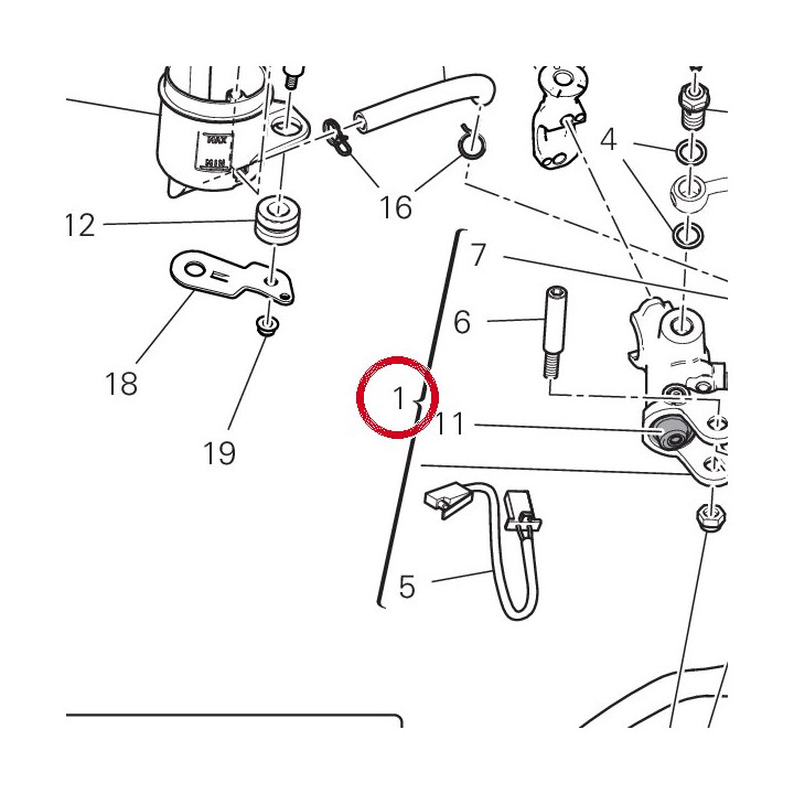 Pompe frein avant 62441591A — réf. 62441591A | Ducati Store