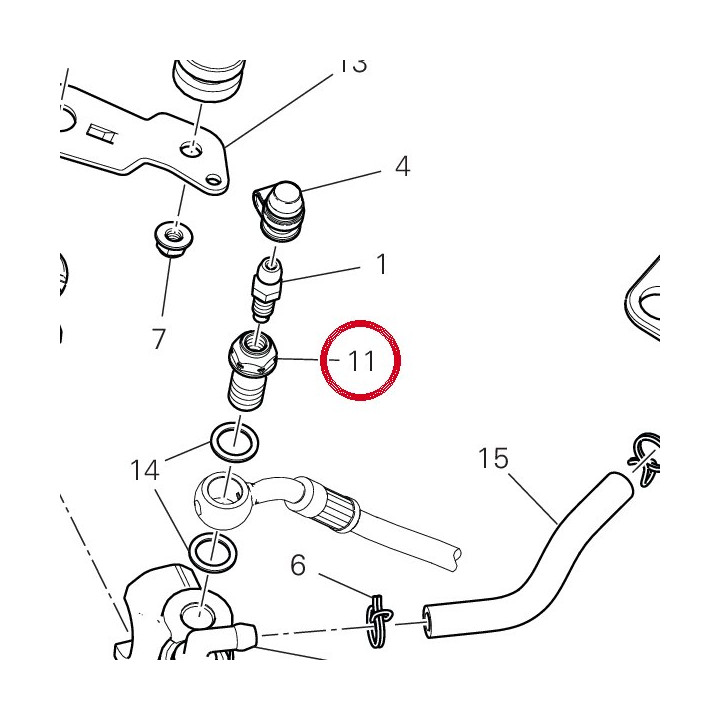 Vis special 77915511A — réf. 77915511A | Ducati Store