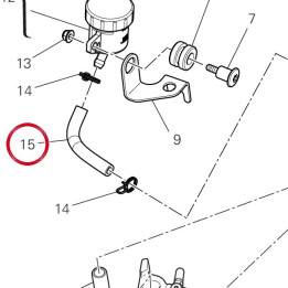 Tuyau 87712651A — réf. 87712651A | Ducati Store