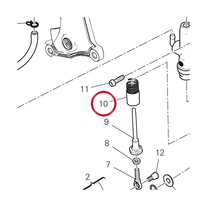 Ressort complet 79927411A — réf. 79927411A | Ducati Store