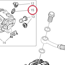 Soupape vidange 63140261A — réf. 63140261A | Ducati Store