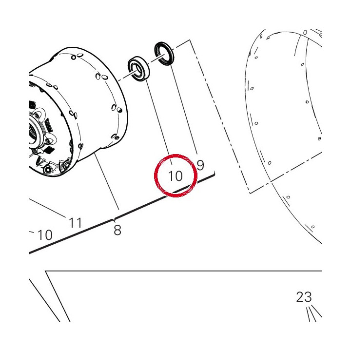 Roulement 70251021A — réf. 70251021A | Ducati Store
