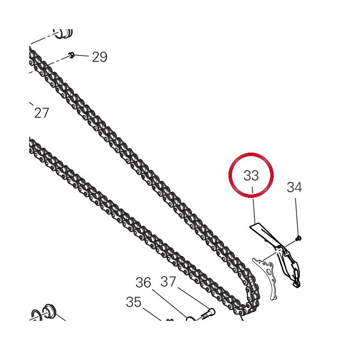 Couvercle pignon chaîne — réf. 46017481A | Ducati Store
