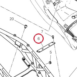 Plaque devant 8291S231AA — réf. 8291S231AA | Ducati Store