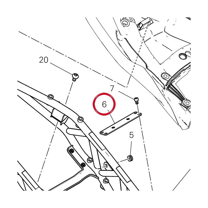 Plaque devant 8291S231AA — réf. 8291S231AA | Ducati Store