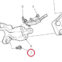 Vis M8X25 7724453AF — réf. 7724453AF | Ducati Store