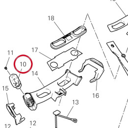 Logement valise laterale — réf. 76414471AA | Ducati Store