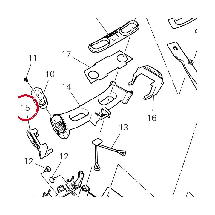 Caoutchouc droite 76417871A — réf. 76417871A | Ducati Store