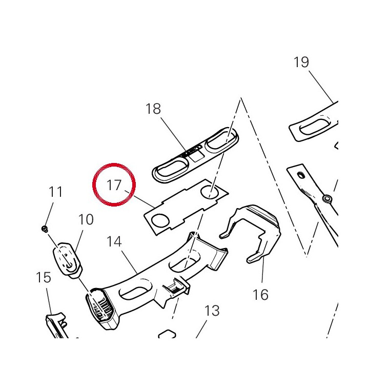 Tole inférieure 8271L351AA — réf. 8271L351AA | Ducati Store